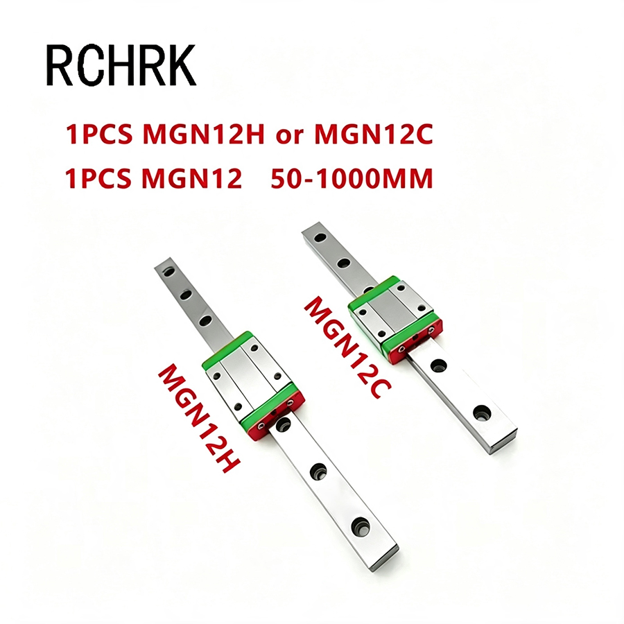 Linear Rail Mgn12H Set - Prowadnica liniowa 12mm MGN12, szyna 100