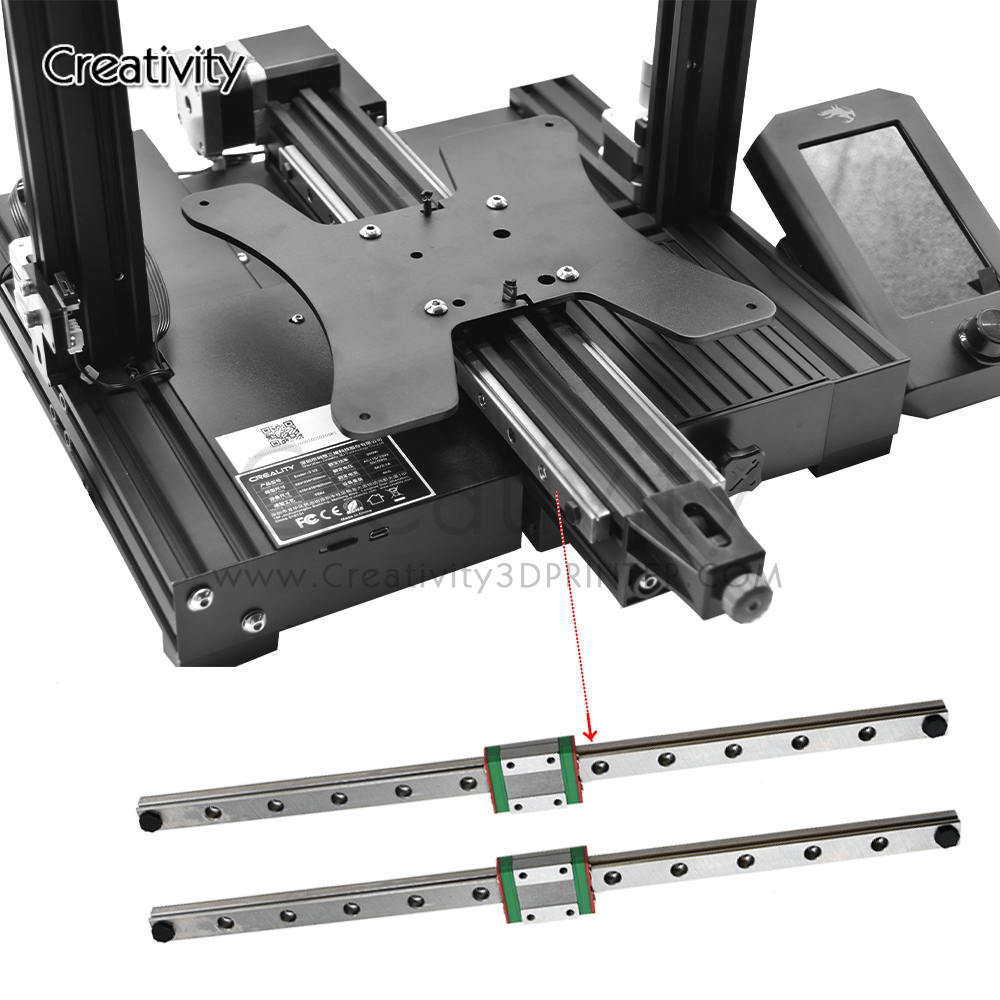 Ender3/V2/ Pro Upgrade Y-axis  – Linear Rail Mgn12H Set recenzja i cena