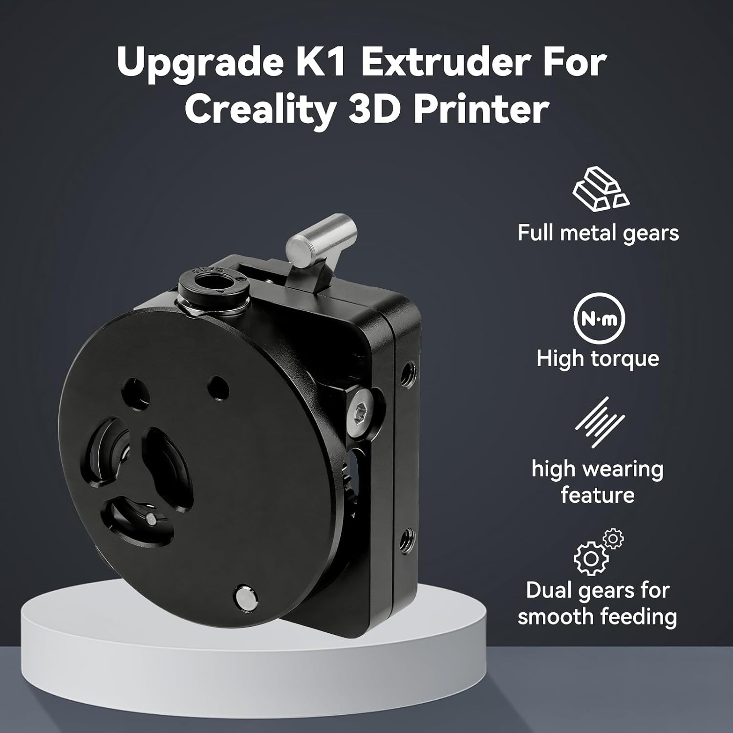 Zestaw do ekstruzji K1/K1 Max/ – Direct Drive Dual Gear Extruder High Speed recenzja i cena